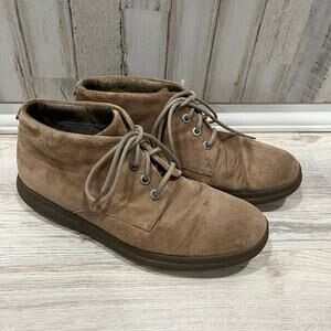 Camper Week Men's Beige Lace Up Suede Chukka Boots Size 42 US 9